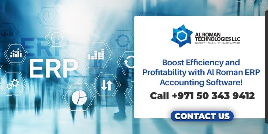 Contact us to explore Al Roman ERP Accounting Software for better profitability