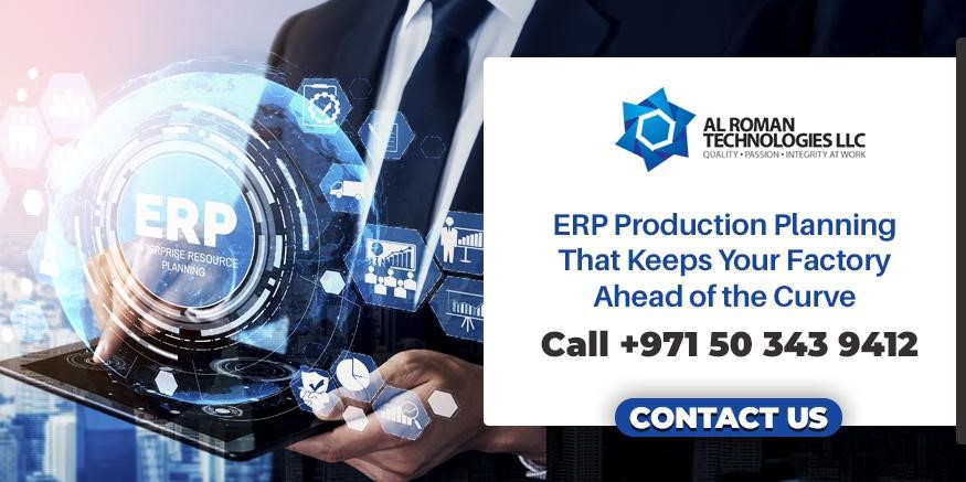 Contact us to optimize your factory with advanced ERP production planning